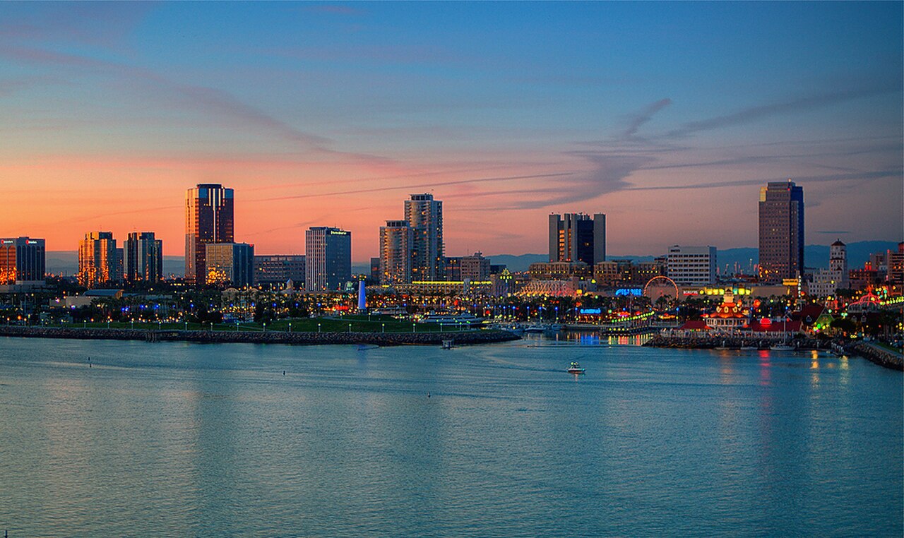 Long Beach skyline