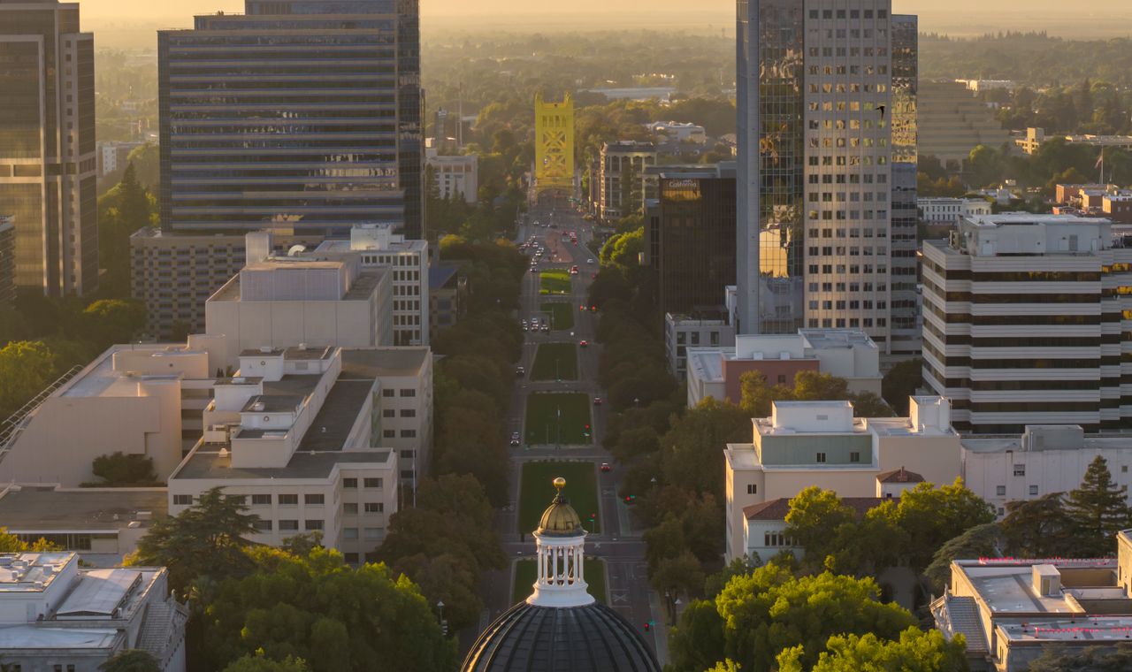 Sacramento skyline