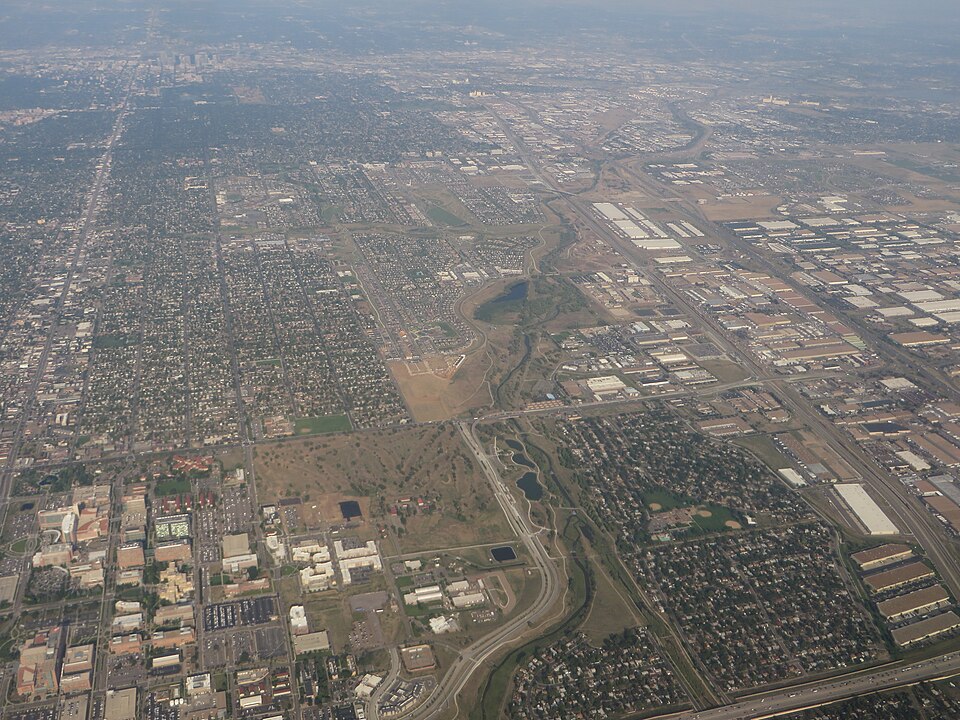 Aurora skyline, a nearby construction market FinTruction serves