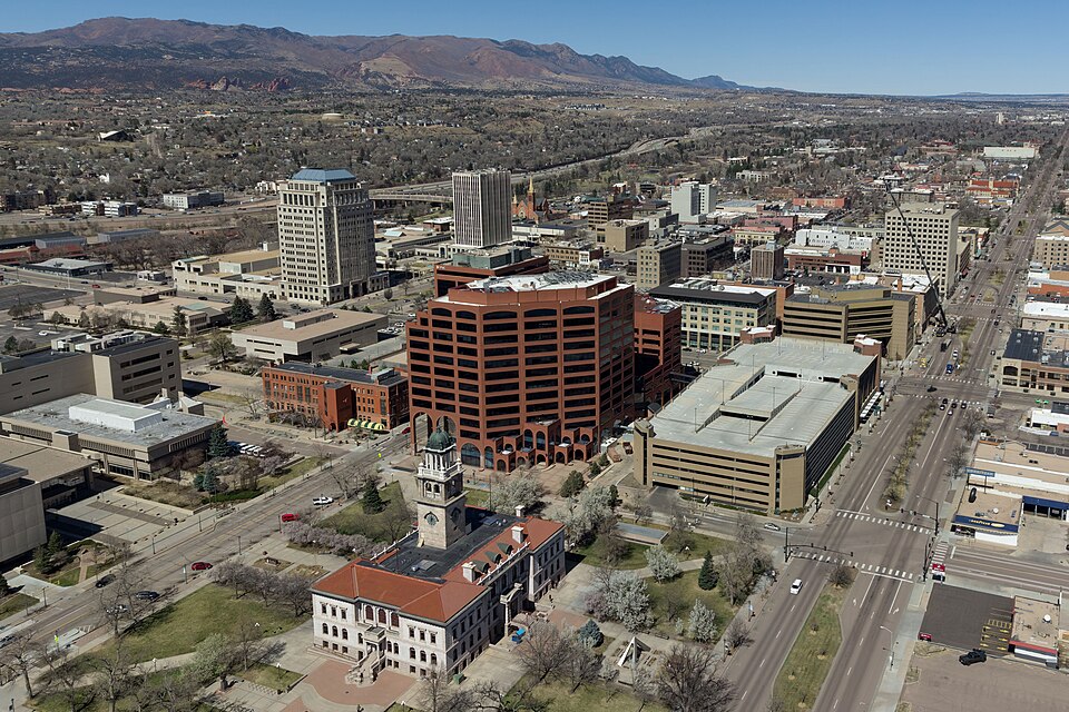 Colorado Springs skyline