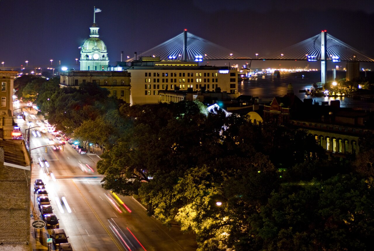 Savannah skyline, a nearby construction market FinTruction serves