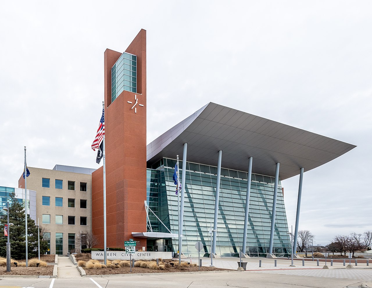 Warren skyline, a nearby construction market FinTruction serves