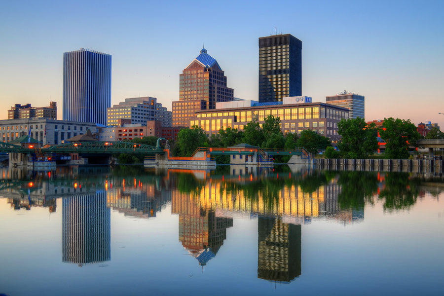 Rochester skyline