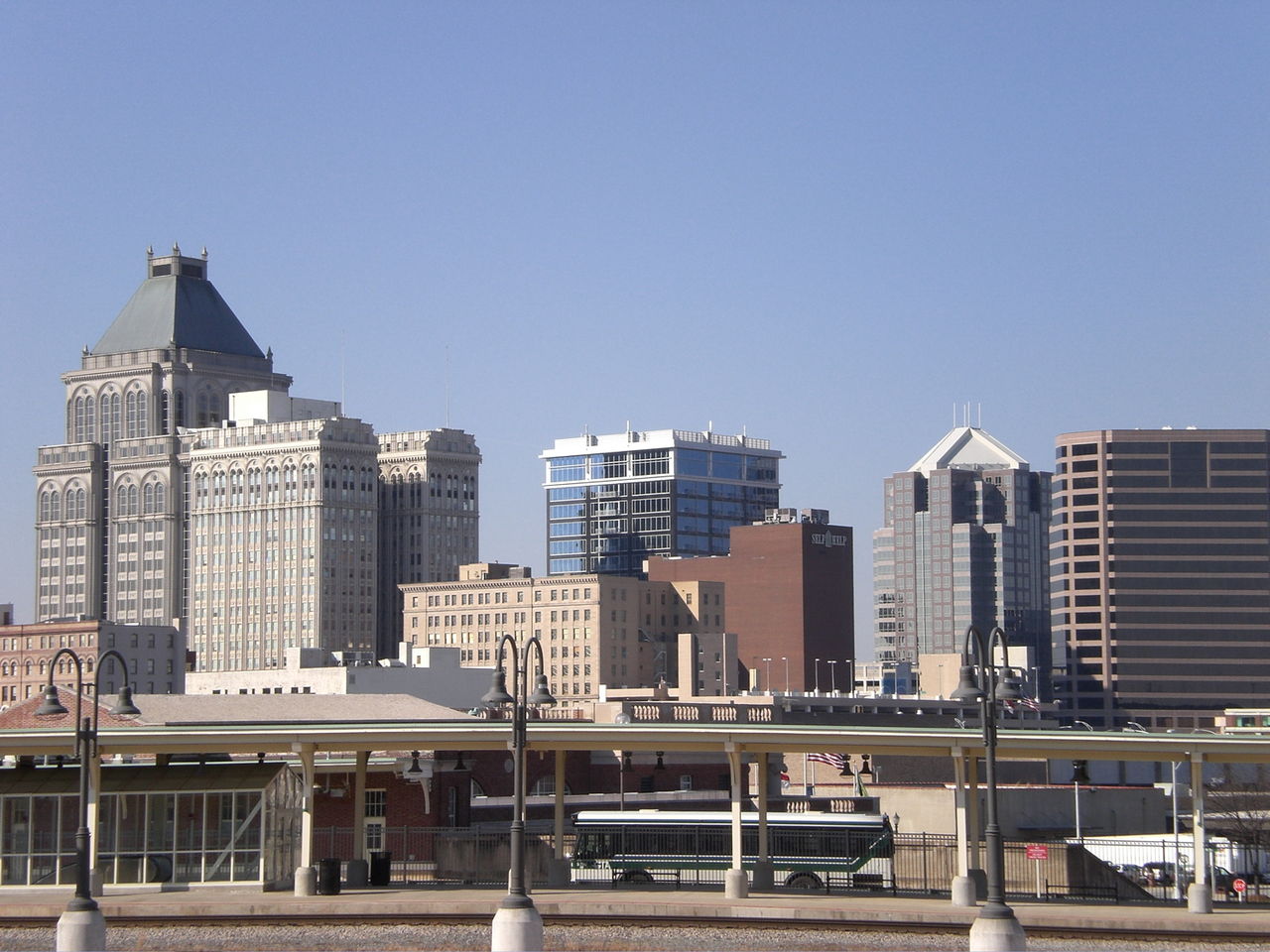 Greensboro skyline, a nearby construction market FinTruction serves