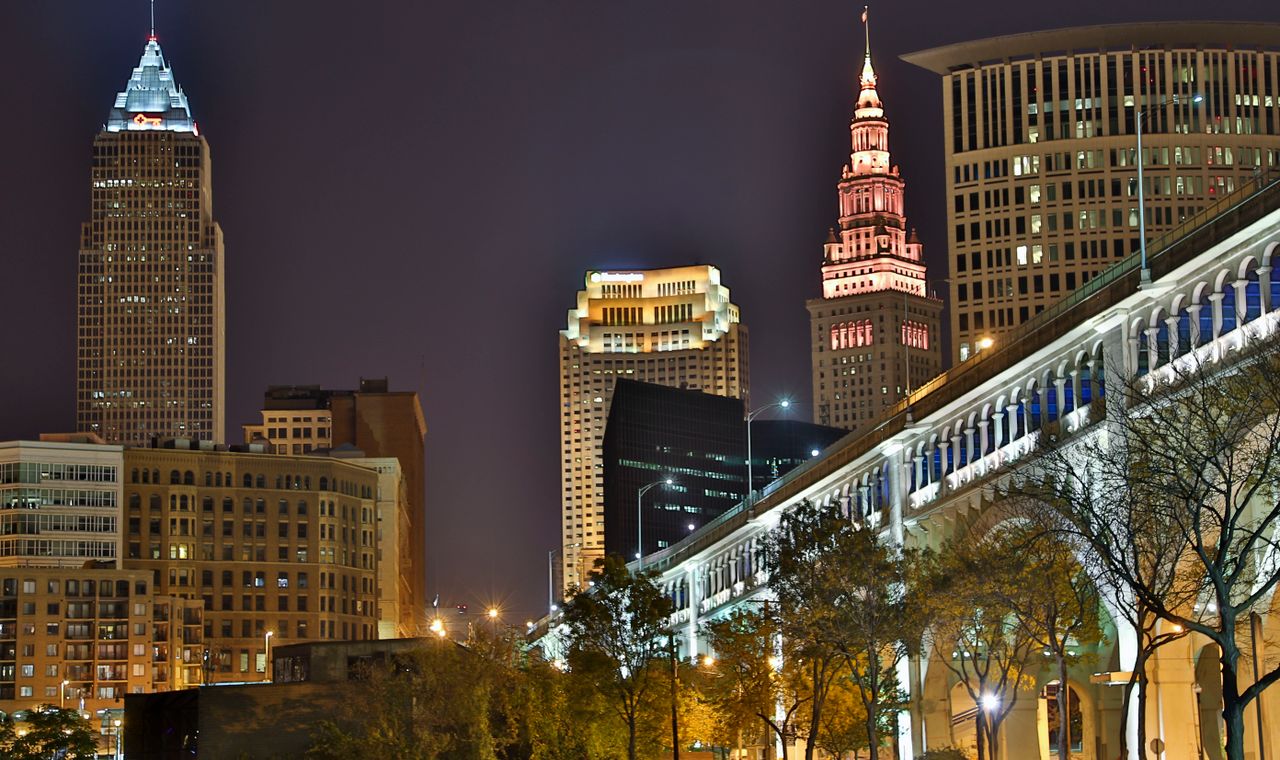 Cleveland skyline